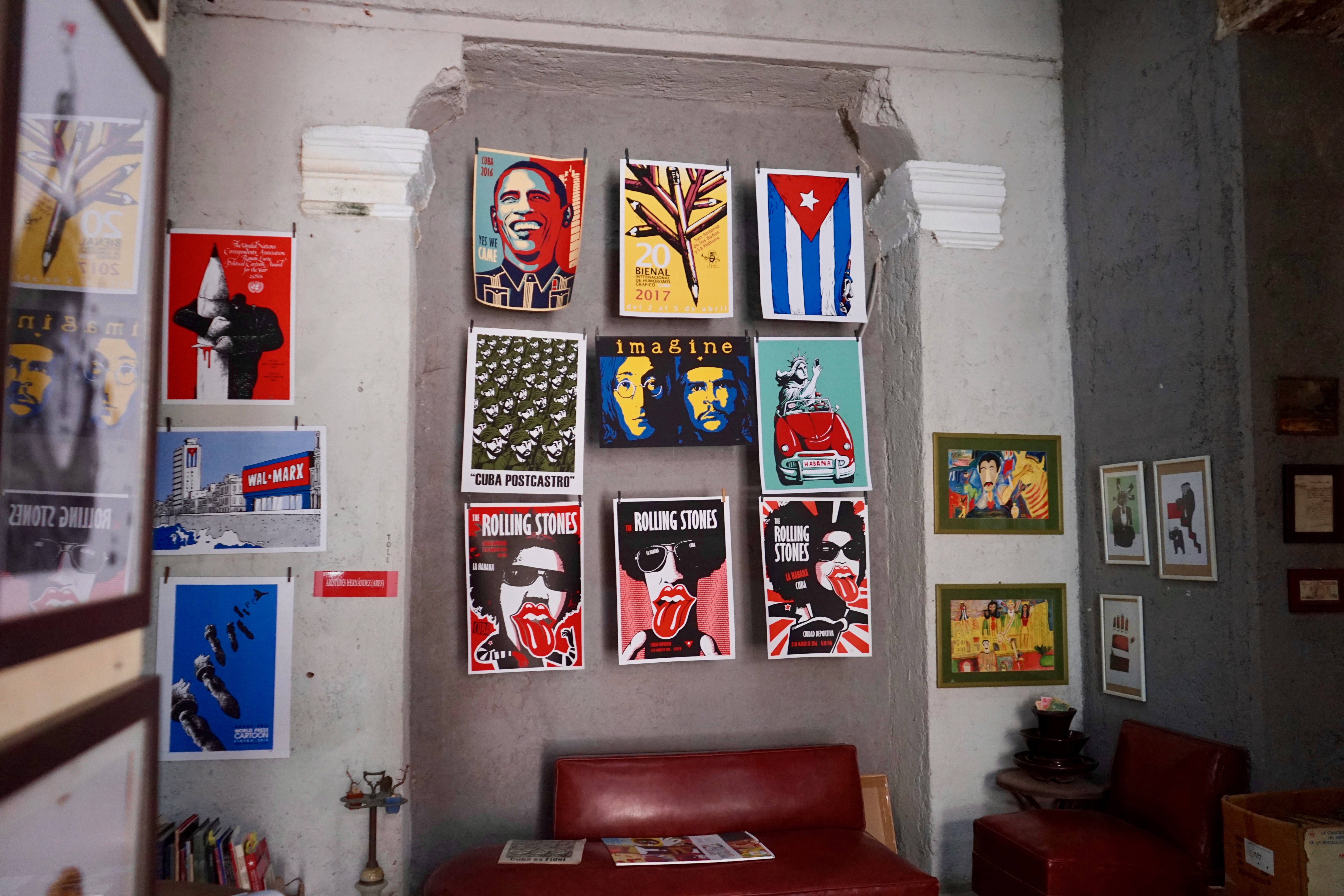 Experimental Gallery.  Calle Amargura.  La Habana Vieja.